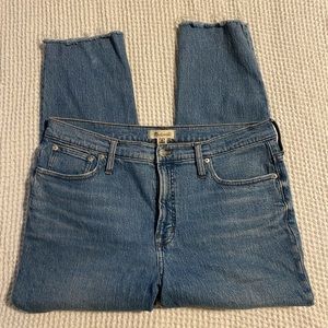 Madewell mid-rise perfect vintage straight jeans
